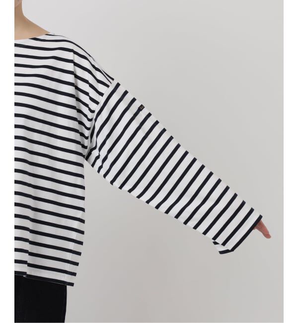 SLOBE IENA「LE MINOR/ルミノア SLOBE別注 ビッグボーダロンTEE」|Tシャツ・カットソー|