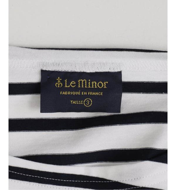 SLOBE IENA「LE MINOR/ルミノア SLOBE別注 ビッグボーダロンTEE」|Tシャツ・カットソー|