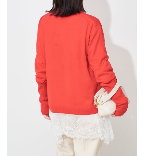 SLOBE IENA「《追加5》レースコンビカットソー」|Tシャツ・カットソー|