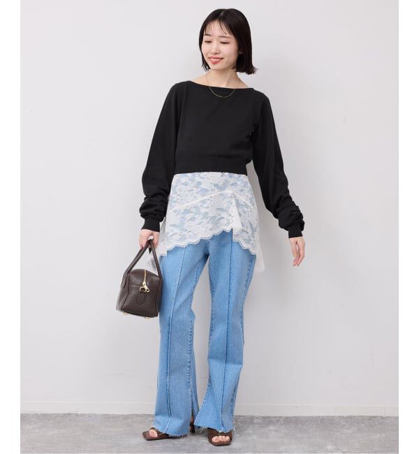 SLOBE IENA「PROVOKE/プロヴォーク  2WAYボートネックプルオーバー PV-020042」|ニット・セーター|