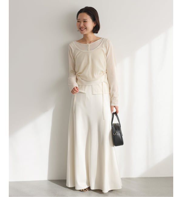 SLOBE IENA「tyn.TGOR/トゴール SLOBE別注 タンクセットカーディガン」|カーディガン|