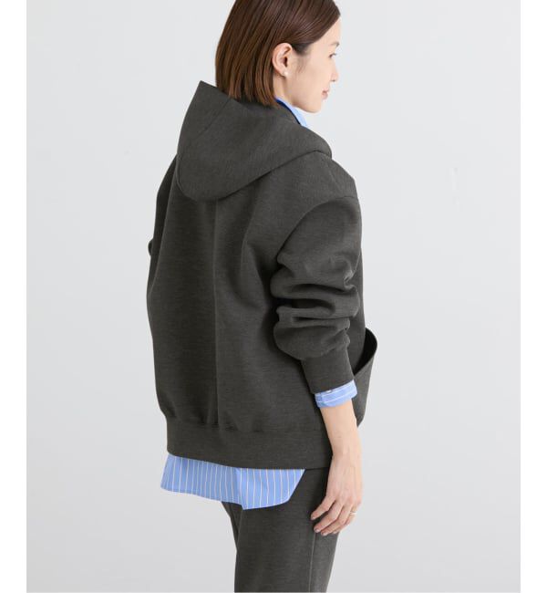 IENA「《セットアップ対応》ダンボールニットフーディ」|パーカー|