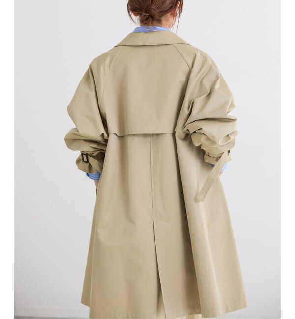 IENA「撥水Fly Frontステンカラーコート」|ステンカラーコート|