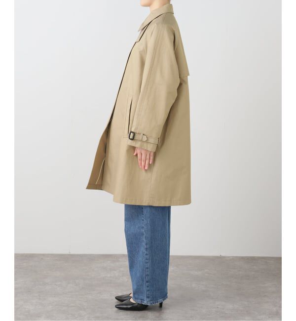 IENA「撥水Fly Frontステンカラーコート」|ステンカラーコート|