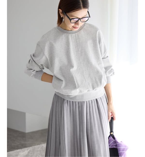 IENA「《追加》ジップオープン2WAYスウェットプルオーバー」|スウェット・ジャージ|