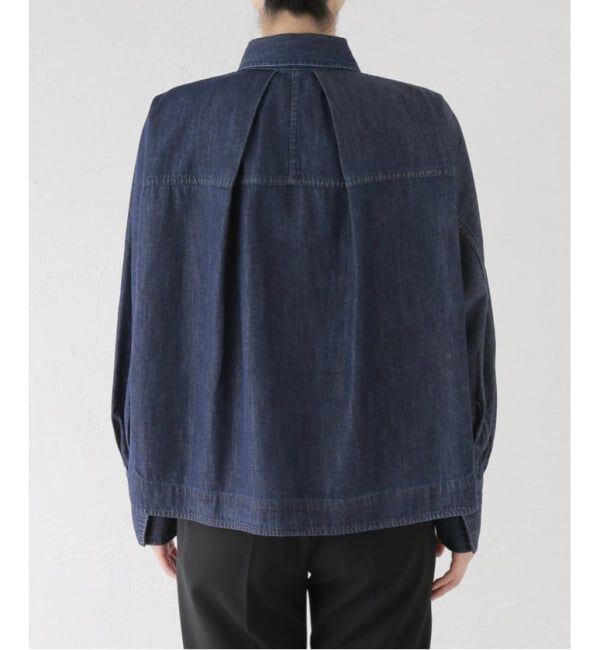 VERMEIL par iena「《追加》デニムフォルムシャツ」|シャツ・ブラウス|