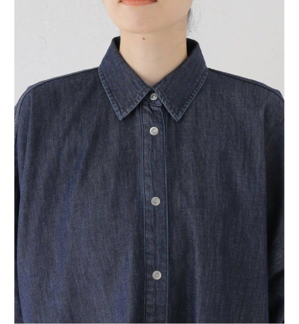 VERMEIL par iena「《追加》デニムフォルムシャツ」|シャツ・ブラウス|