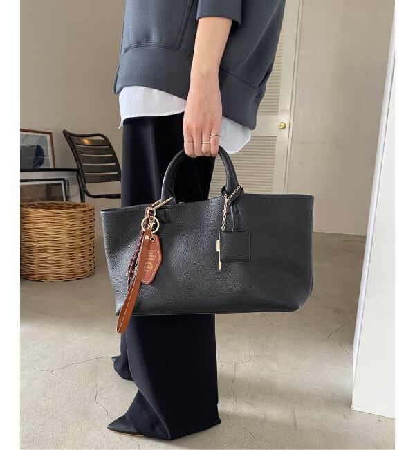 SLOBE IENA「《WEB限定/追加5予約》SLOBE レザートートバッグ」|トートバッグ|