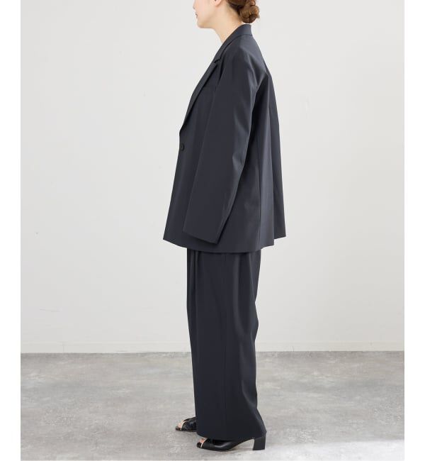 IENA「《セットアップ対応可》エアリーライトコクーンパンツ」|スラックス|