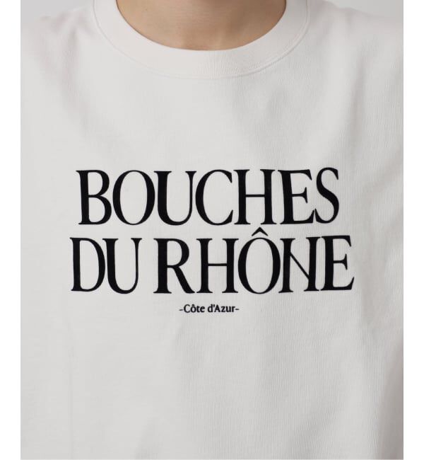 SLOBE IENA「《WEB限定/追加予約》フロッキープリントオーバースウェット」|スウェット・ジャージ|