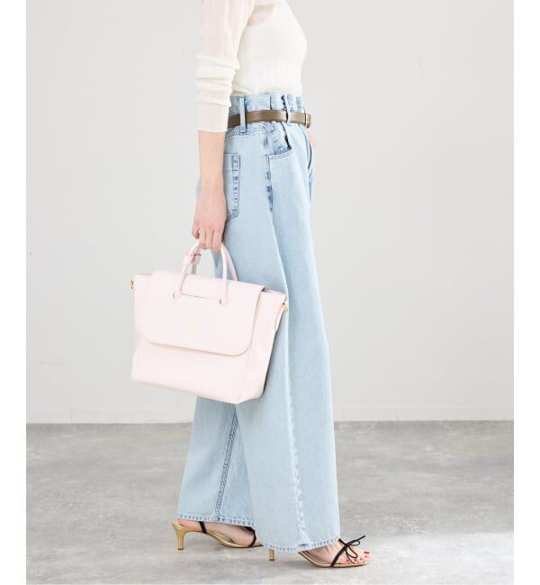 IENA「ブラウジングデニムパンツ」|デニム|