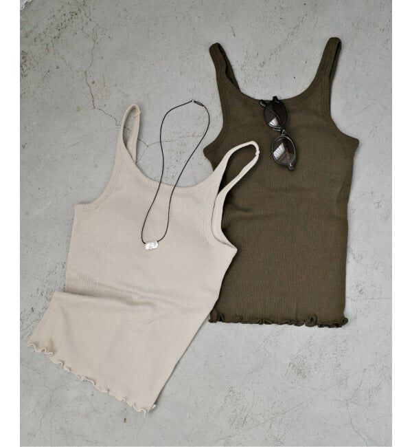 SLOBE IENA「《予約》PALM/パーム SLOBE別注 2SETキャミソール」|インナー|