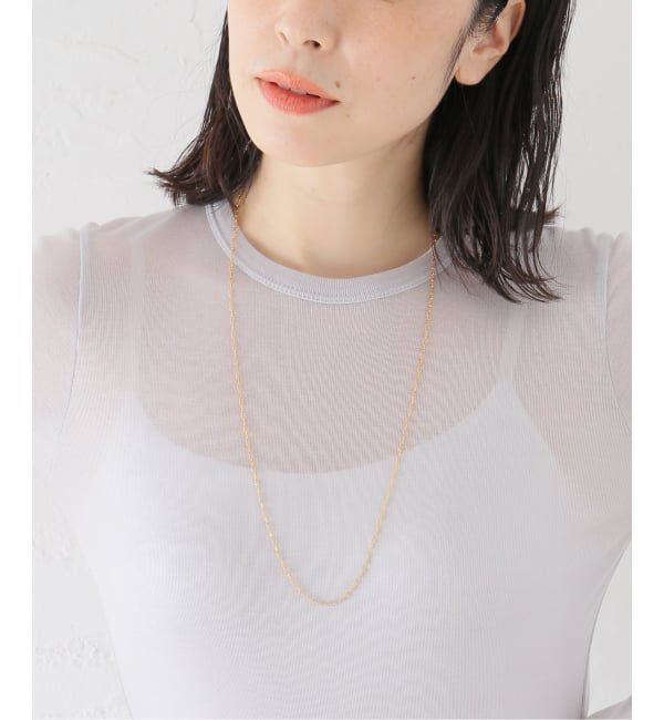 SLOBE IENA「SLOBE ロングチェーンネックレス」|ネックレス|