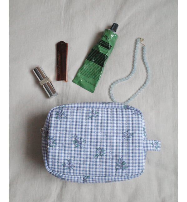 SLOBE IENA「Margaux Dereume &times; SLOBE キルティングポーチ」|ポーチ|