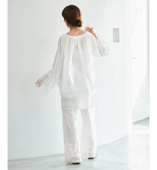 IENA「カットワークレースパンツ」|その他|
