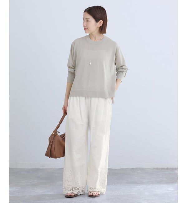 IENA「カットワークレースパンツ」|その他|