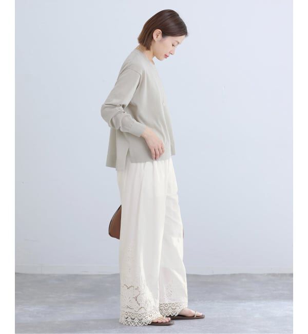 IENA「カットワークレースパンツ」|その他|