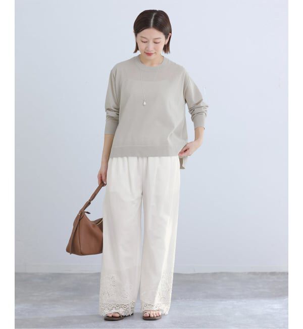 IENA「カットワークレースパンツ」|その他|
