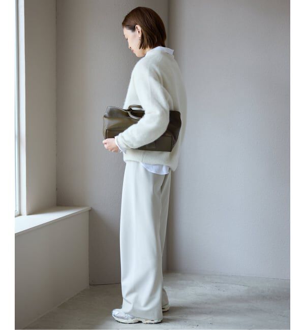 SLOBE IENA「《WEB限定カラーあり/追加6予約》SLOBE レザートートバッグ」|トートバッグ|