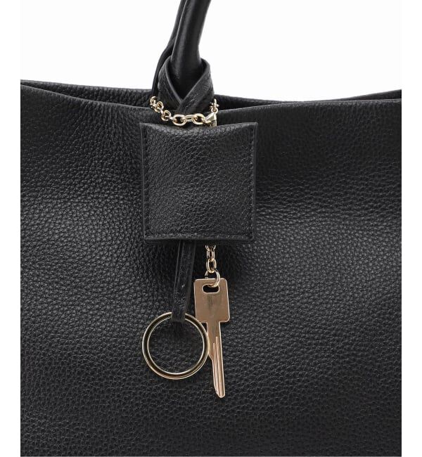 SLOBE IENA「《WEB限定カラーあり/追加6予約》SLOBE レザートートバッグ」|トートバッグ|