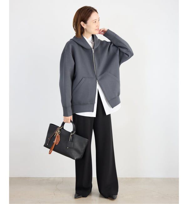 SLOBE IENA「《WEB限定カラーあり/追加6予約》SLOBE レザートートバッグ」|トートバッグ|