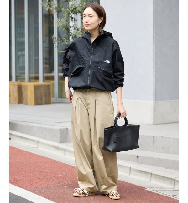 SLOBE IENA「《接触冷感/追加3予約》ライトチノタックカーブトラウザー」|チノ|