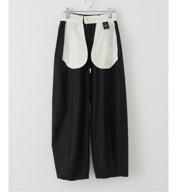 SLOBE IENA「《接触冷感/追加3予約》ライトチノタックカーブトラウザー」|チノ|