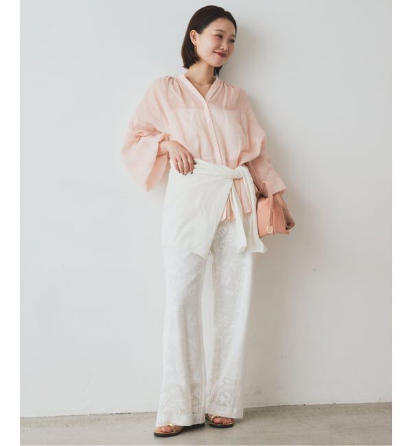 SLOBE IENA「《シリーズあり/予約》レースカットパンツ」|その他|