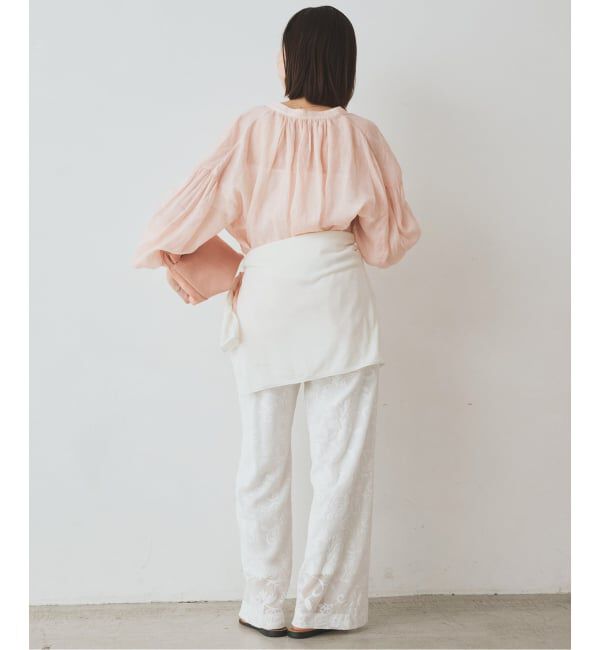 SLOBE IENA「《シリーズあり/予約》レースカットパンツ」|その他|