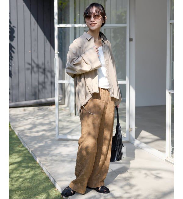 SLOBE IENA「《シリーズあり/予約》レースカットパンツ」|その他|