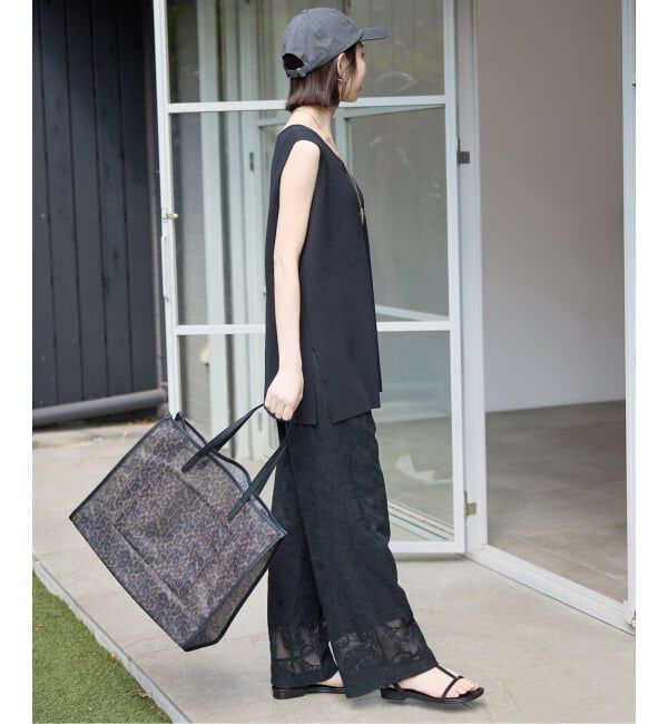 SLOBE IENA「《シリーズあり/予約》レースカットパンツ」|その他|