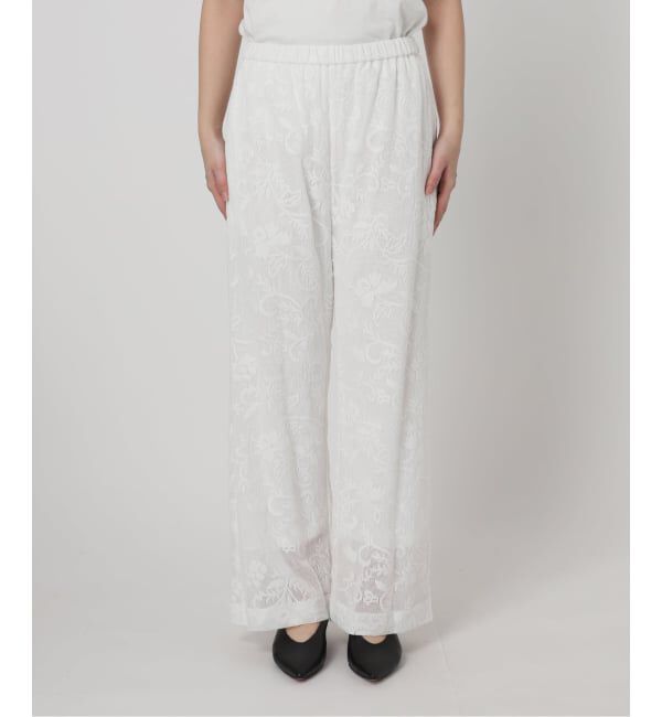 SLOBE IENA「《シリーズあり/予約》レースカットパンツ」|その他|