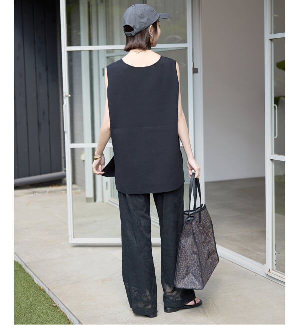 SLOBE IENA「《シリーズあり/予約》レースカットパンツ」|その他|