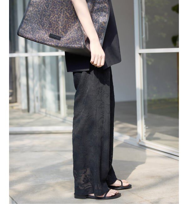 SLOBE IENA「《シリーズあり/予約》レースカットパンツ」|その他|