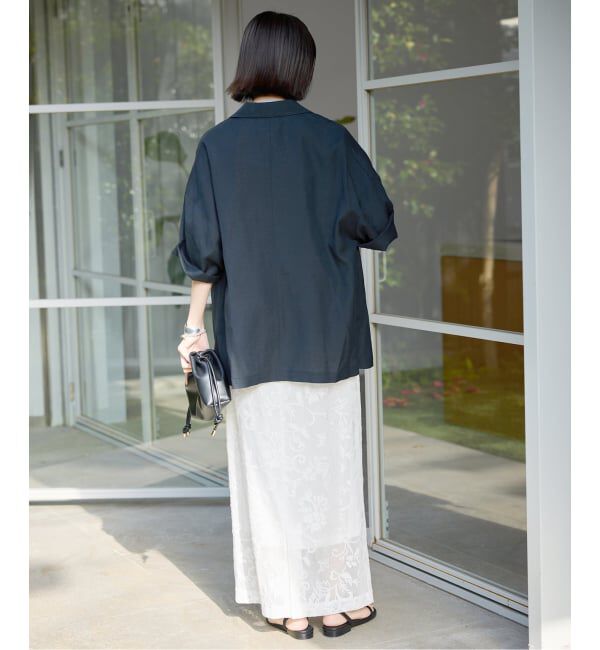 SLOBE IENA「《シリーズあり/予約》レースカットスカート」|スカート|