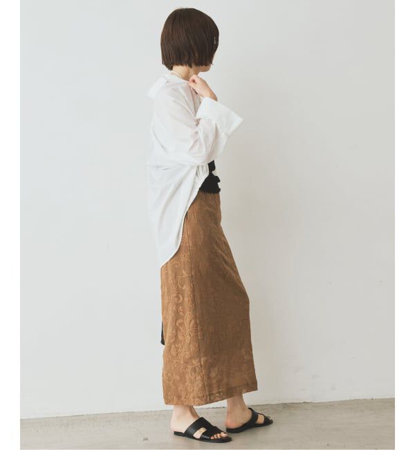 SLOBE IENA「《シリーズあり/予約》レースカットスカート」|スカート|