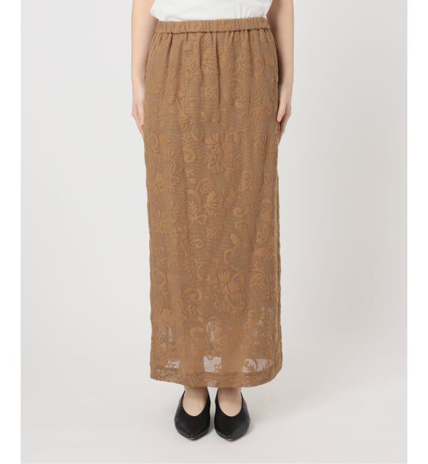 SLOBE IENA「《シリーズあり/予約》レースカットスカート」|スカート|