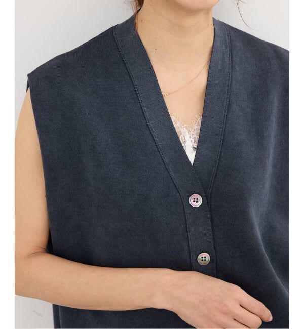 IENA「《セットアップ対応/予約》ダンボールストーンベスト」|ベスト・ジレ|