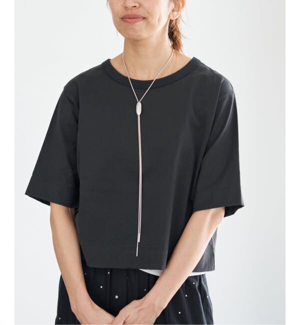 IENA「《予約》クロップドTシャツ」|Tシャツ・カットソー|