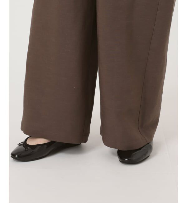 IENA「《新色あり/追加予約》ウォッシャブル リネンレーヨンイージーパンツ」|その他|