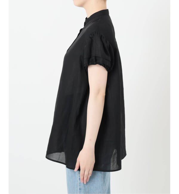 IENA「《WEB限定/追加予約》パフスリーブ半袖ブラウス」|シャツ・ブラウス|