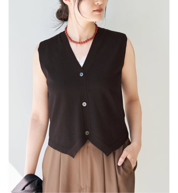 IENA「《予約》LEVITAジレ」|ベスト・ジレ|