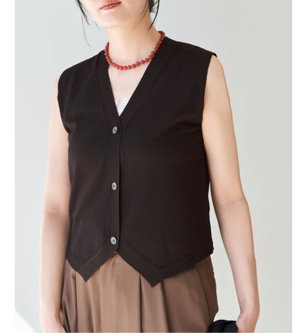 IENA「《予約》LEVITAジレ」|ベスト・ジレ|