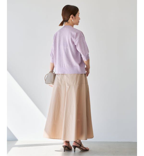 IENA「《新色あり/追加5予約》LEVITAクルーカーディガン」|カーディガン|