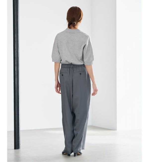 IENA「《予約》LEVITA襟付きプルオーバー」|ニット・セーター|