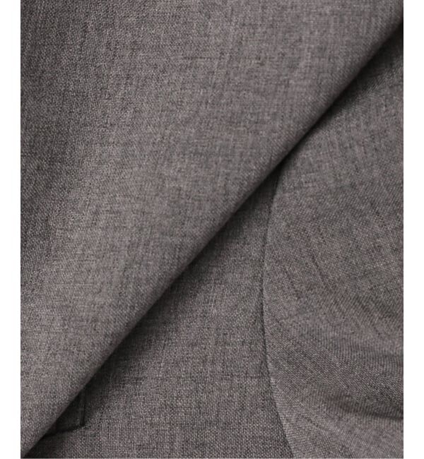 IENA「《セットアップ対応/予約》 トロピカルハーフジャケット」|ノーカラージャケット|