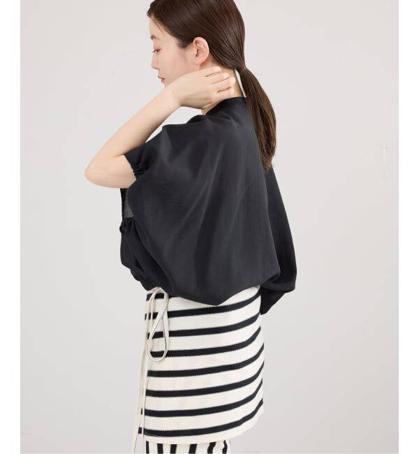 IENA「《WEB限定/追加5予約》ニュアンスドルマンブラウス」|シャツ・ブラウス|