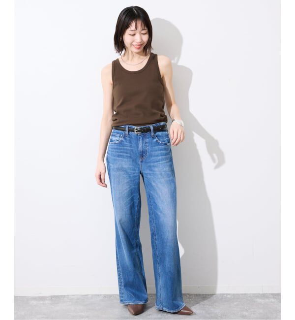 SLOBE IENA「《予約》SLOBE シルバーバックルステッチベルト」|ベルト|