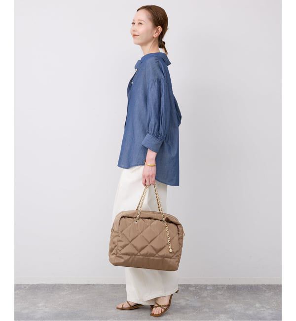 SLOBE IENA「《追加予約》OUTDOOR/アウトドア SLOBE別注 キルティング2WAYショルダーバッグ」|ショルダー・メッセンジャー|