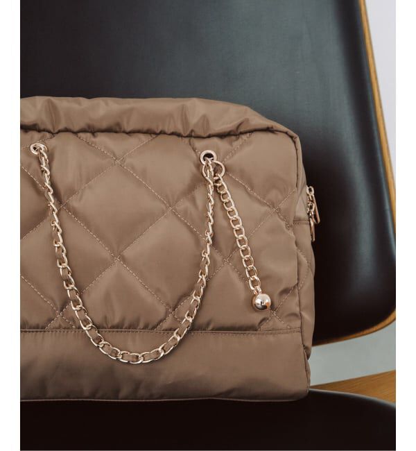 SLOBE IENA「《追加予約》OUTDOOR/アウトドア SLOBE別注 キルティング2WAYショルダーバッグ」|ショルダー・メッセンジャー|